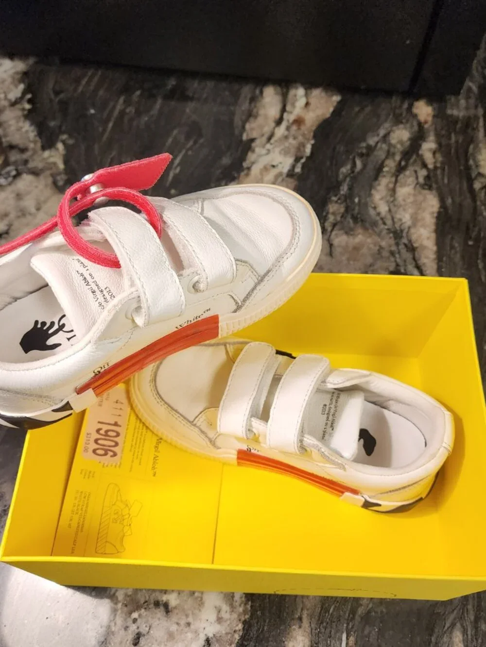 Off-white kids sneakers shoes size 30